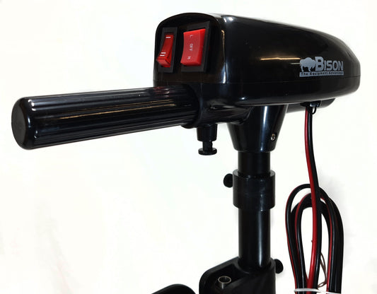 BISON KAYAK CANOE BOAT 18FT/LB ELECTRIC OUTBOARD MOTOR