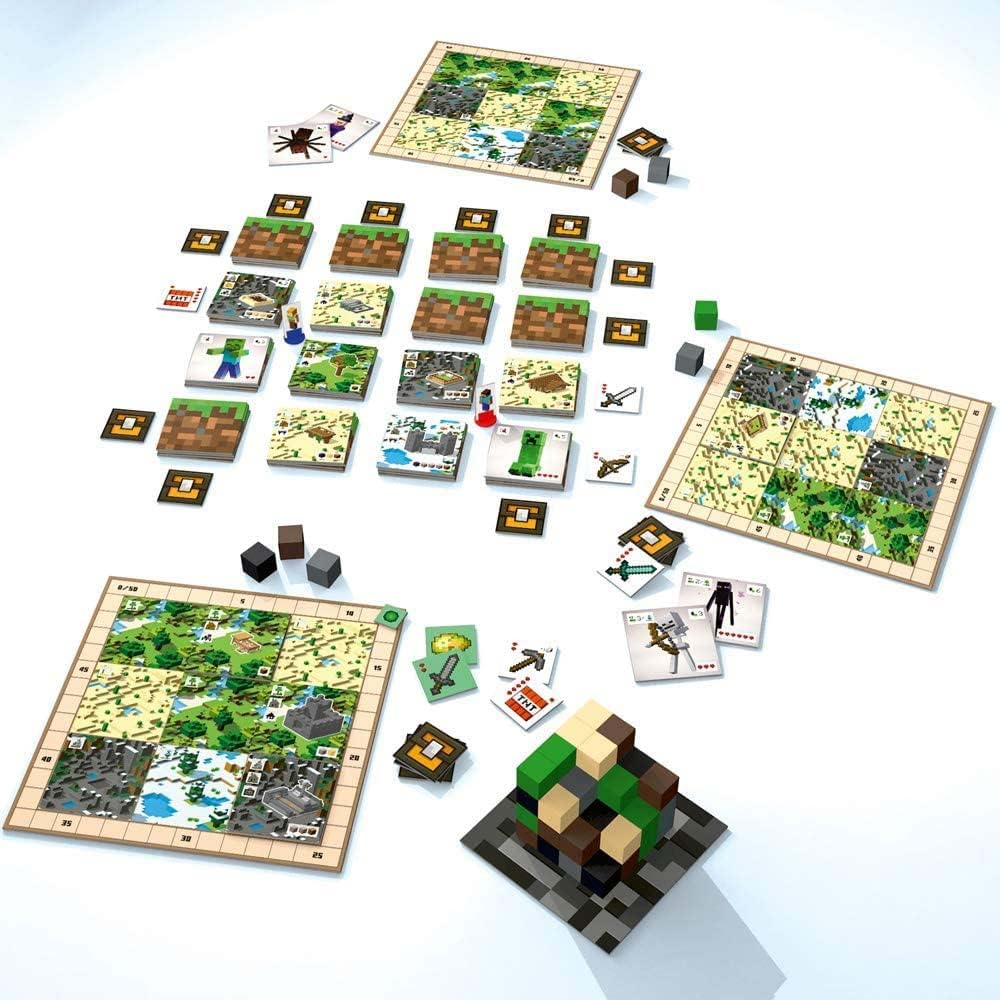 Ravensburger Minecraft Builders & Biomes Strategy Board Game