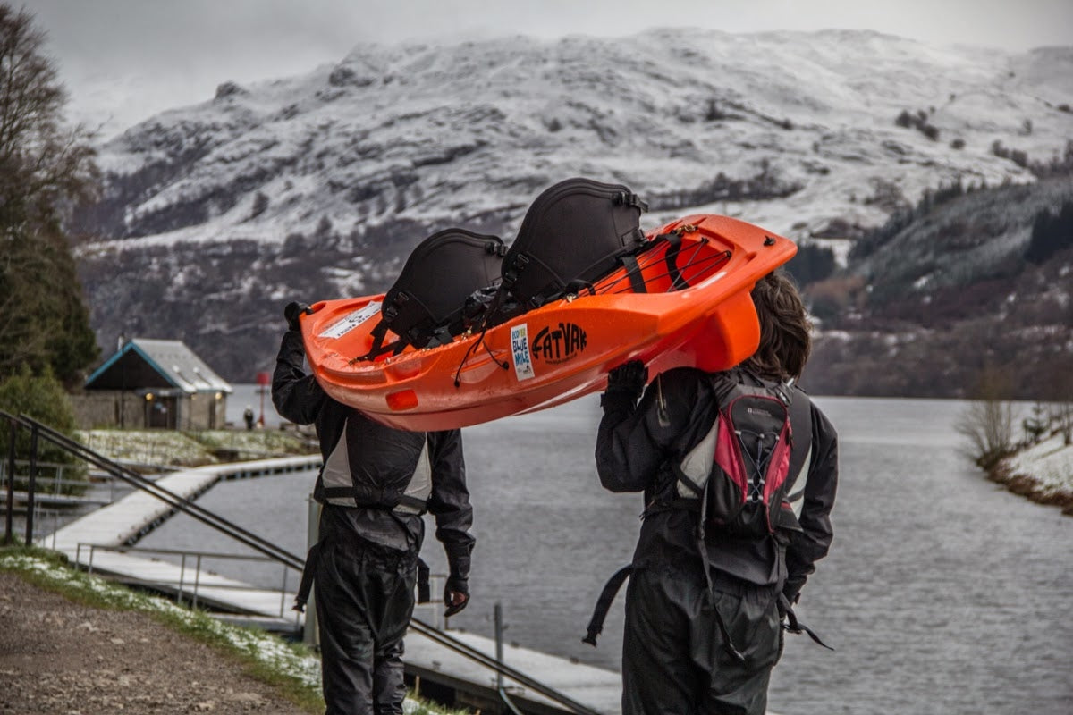 'MAHEE' Double Seater Kayak Orange Package Deal ðŸŸ
