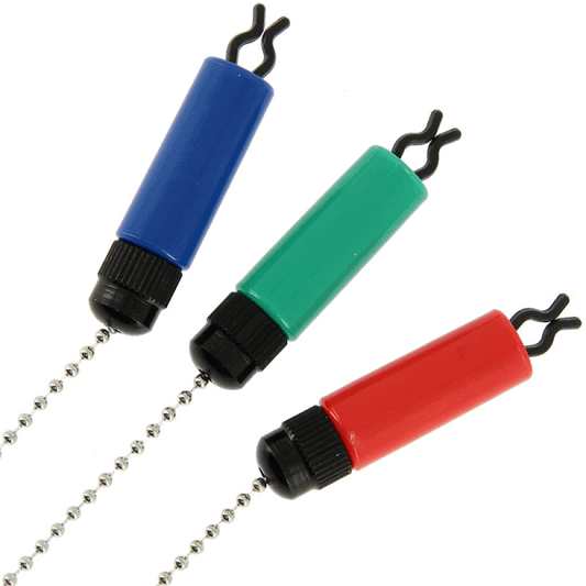 Angling Pursuits Original Indicator Bobbins Set - 3 Chain Indicators in Case