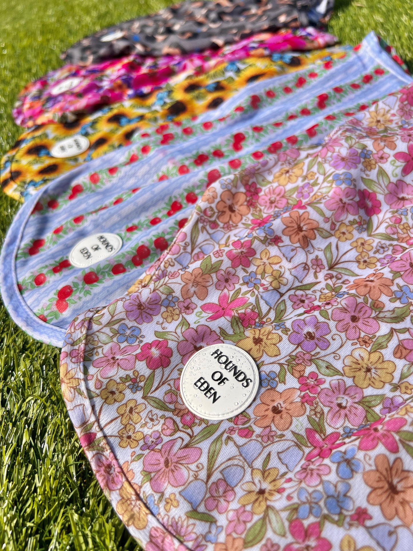 Sunflower Flutter Dog Cooling Vest