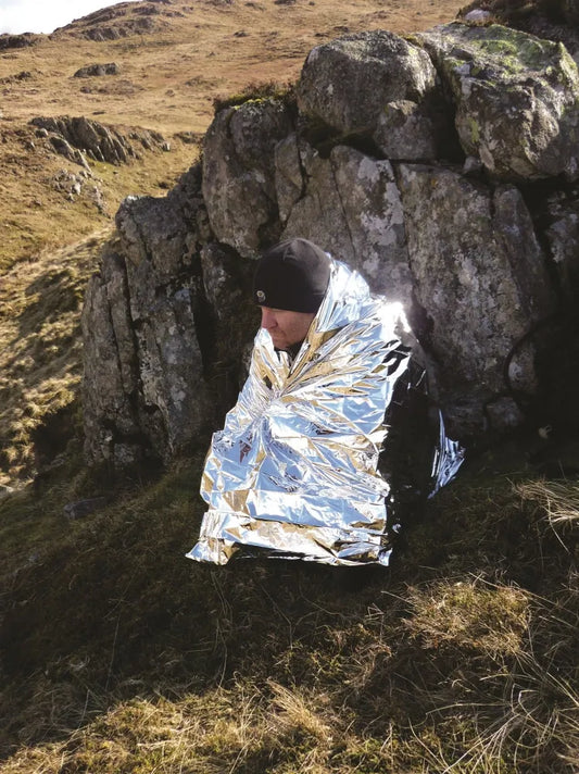 BCB Foil Hypothermia Space Blanket 84x54