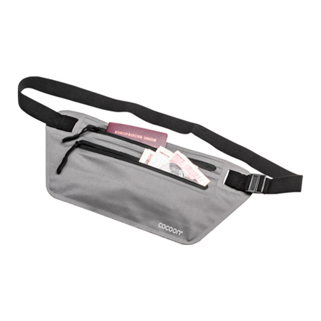 CoCoon Secret Waist Wallet - Grey/Blue