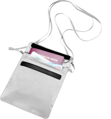 CoCoon Secret Silk Passport Wallet - Sand Grey