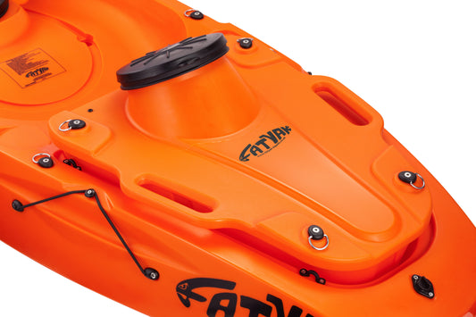 Kaddy Waterproof Storage Pod | Plastic Neutral | Orange | Secure & Dry