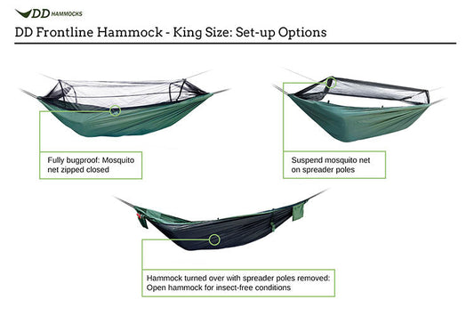 DD Frontline Hammock - KING Size