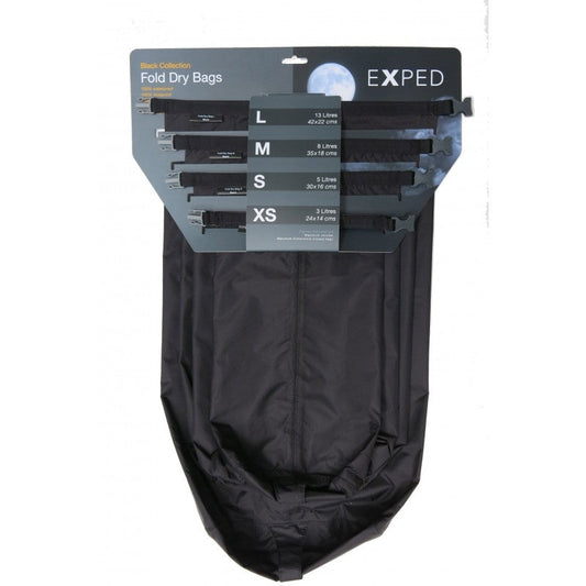 Exped Fold Dry Bag 4 pack set (Various Colours)