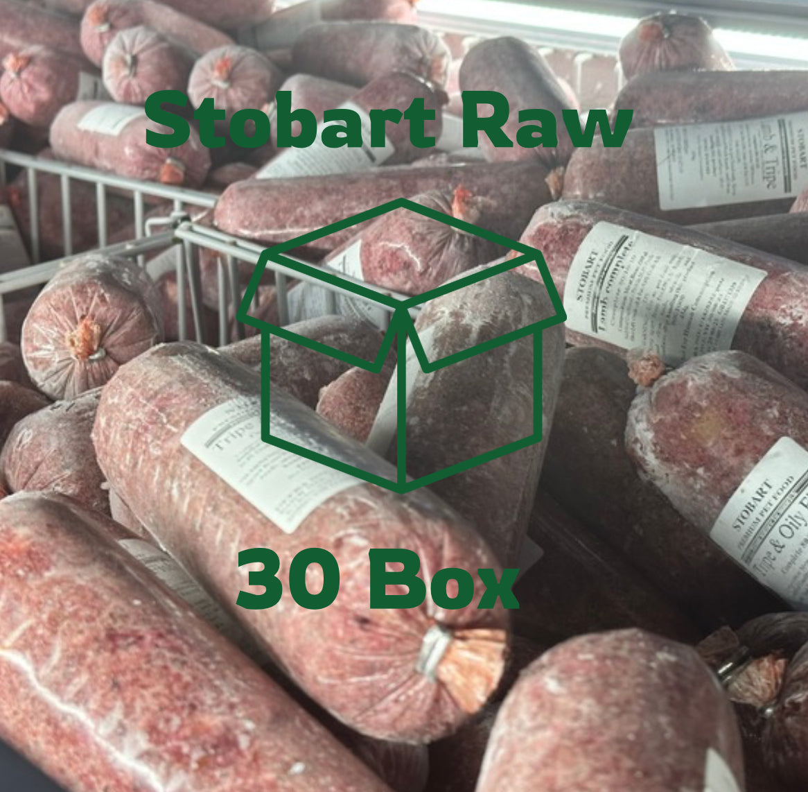 Stobart Raw Dog food - Box of 30 rolls