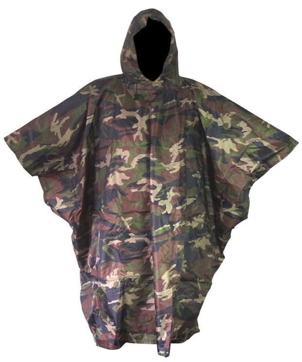 Kombat Ranger Poncho (Green or Camo)