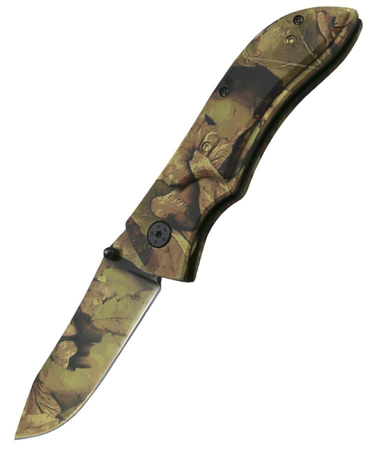 Kombat UK Knife with leaf Camo