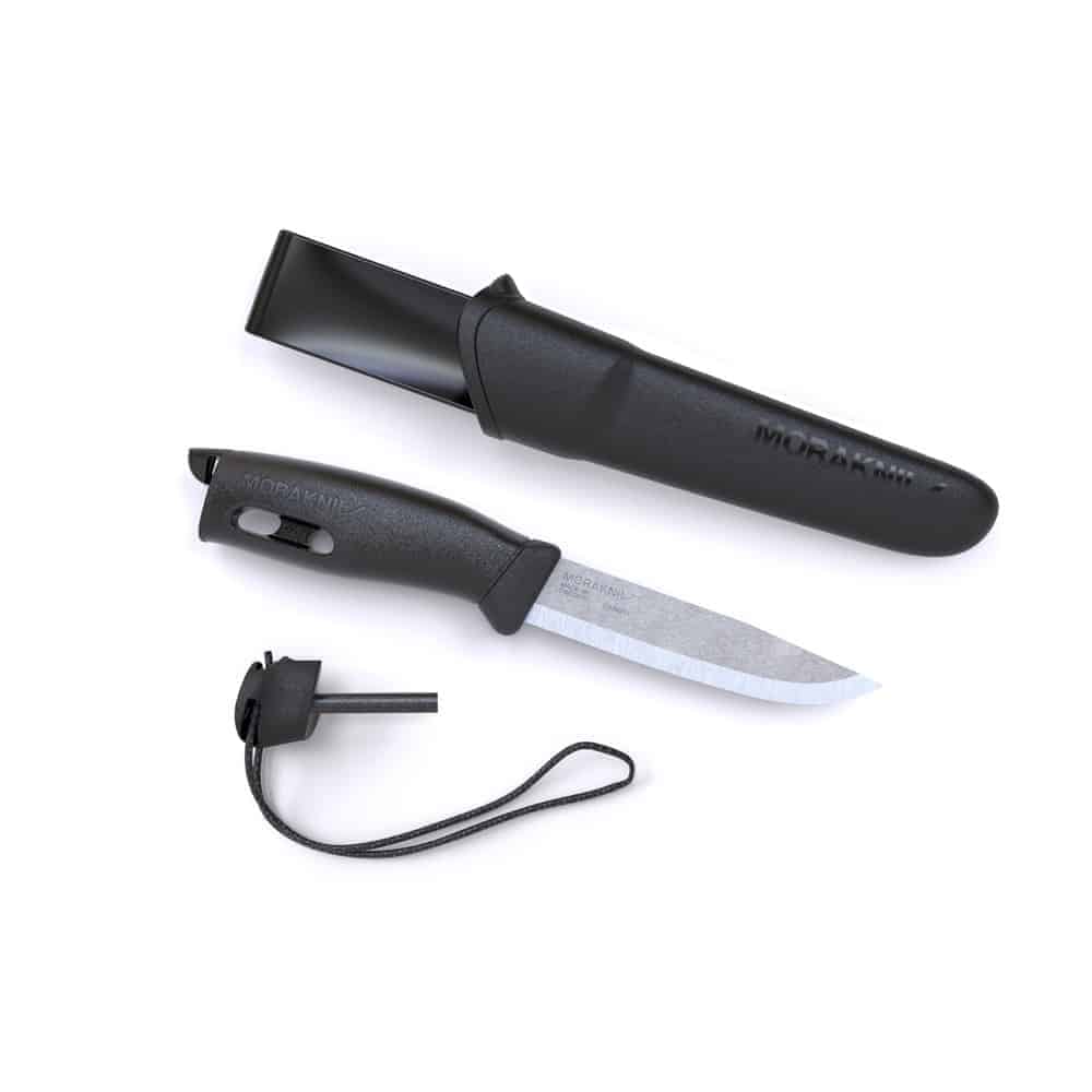 Morakiv Companion Spark - Black Bushcraft Knife