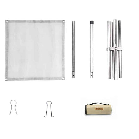 Naturehike Camping Stainless Steel Folding Fire Rack