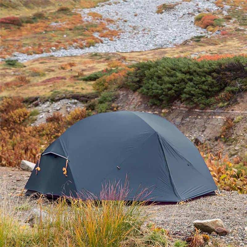 Naturehike Mongar Ultralight 2 Man Tent (Blue with Mat)