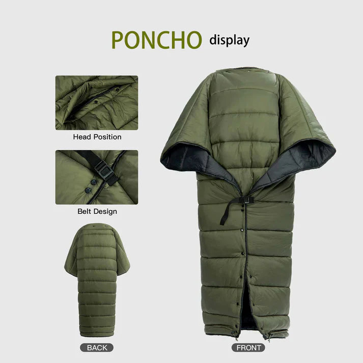 Onewind Hammock Topquilt Poncho (2 °C - 10 °C) - Large