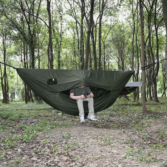 Onewind Zippered Windsock Winter Cover - Green