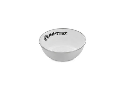 Petromax Set of 2 Enamel Bowls - White (Various Sizes)