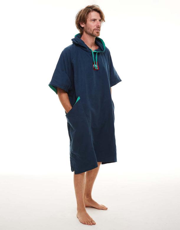 Red Original Quick Dry Microfibre Changing Robe - Blue