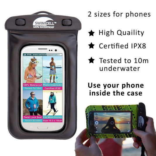 SwimCell Waterproof Case For iPhone & Android - Standard