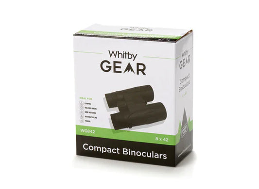 Whitby Gear 8x42 Compact Binoculars