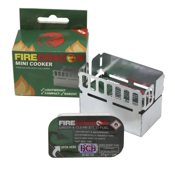 BCB FIREDRAGON Mini Cooker Mk2 (pocket sized)