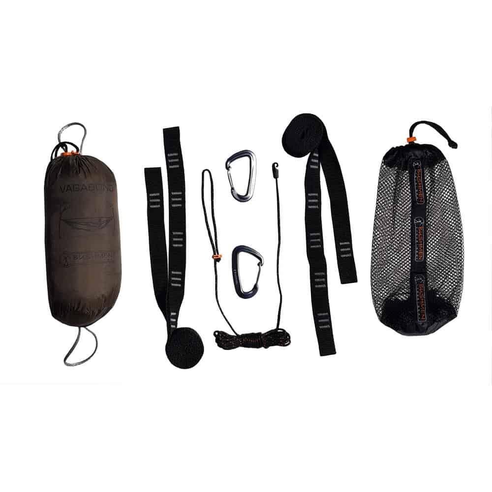 Bushmen Vagabond Hammock Set – Dark Olive