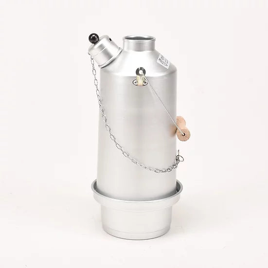 Ghillie Kettle 1.5L Adventurer Silver Anodised | Storm Kettle