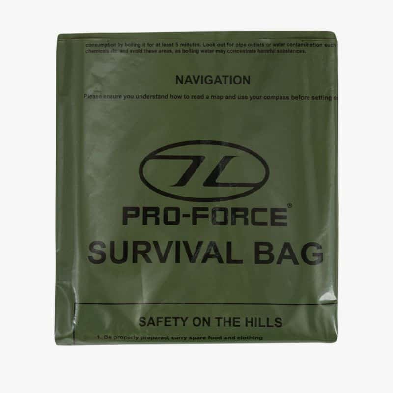 Highlander Emergency Survival Bag (Various Colours)