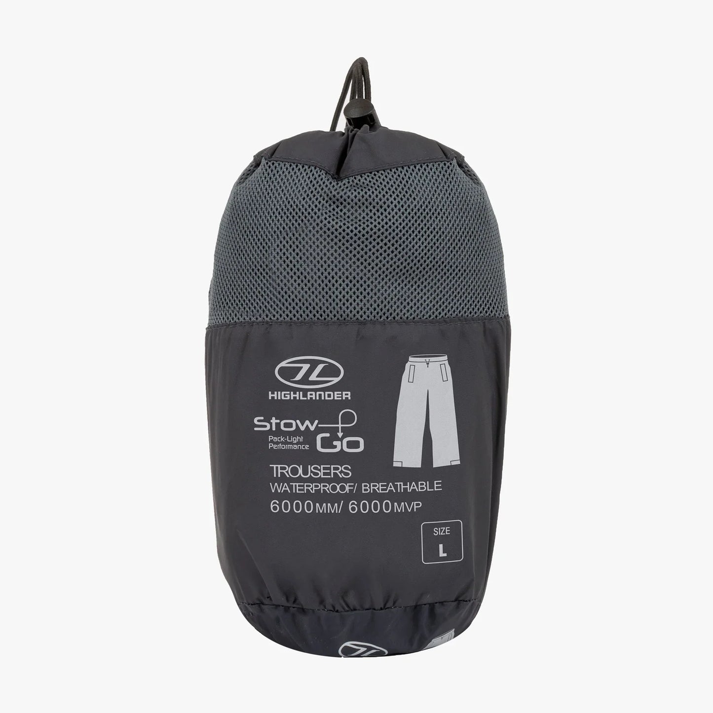 Highlander Stow and Go Trousers - Charcoal