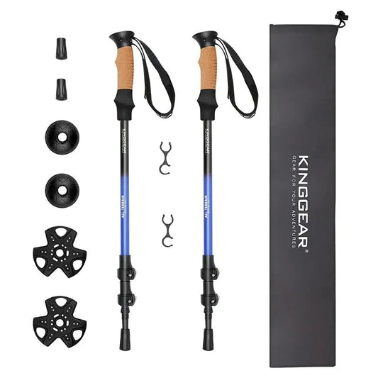 KingGear Aluminium Hiking Poles