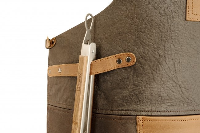 Petromax Buff Leather Apron with neck strap
