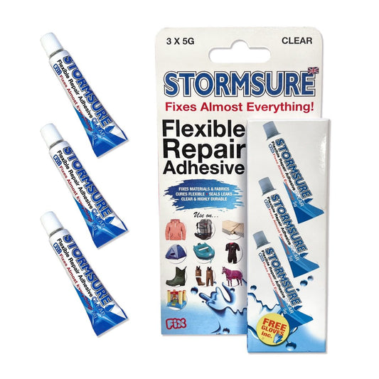 Stormsure Flexible Repair Adhesive (Clear/ Black)