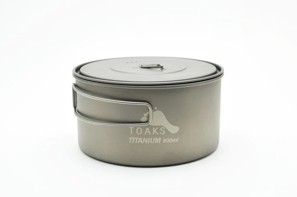 Toaks Titanium Lightweight pots with Lid