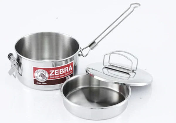 Zebra Camping Pot / Lunch Box 14cm