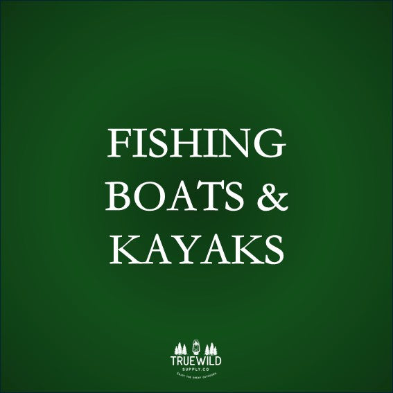 Fishing boats and kayaks