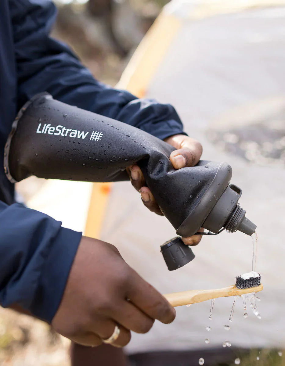 Lifestraw Peak Series Collapsible Squeeze bottle with Filter 650ML