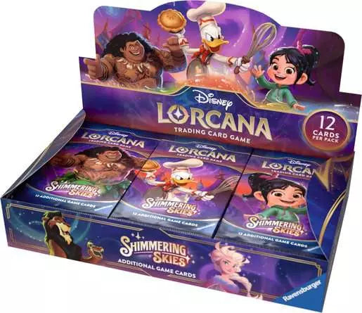 Disney Lorcana TCG Shimmering Skies Set 5 - 24 Booster Pack Box