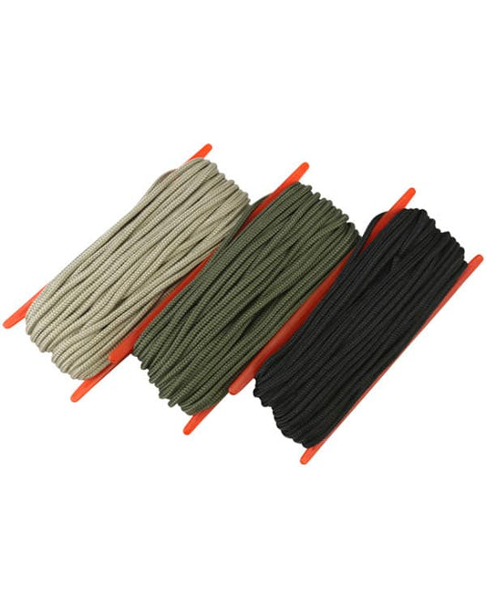 Kombat UK 15m 3mm  Paracord (Various colours)