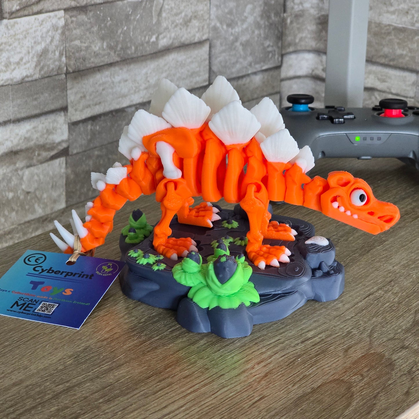 Articulated Stegosaurus Dinosaur