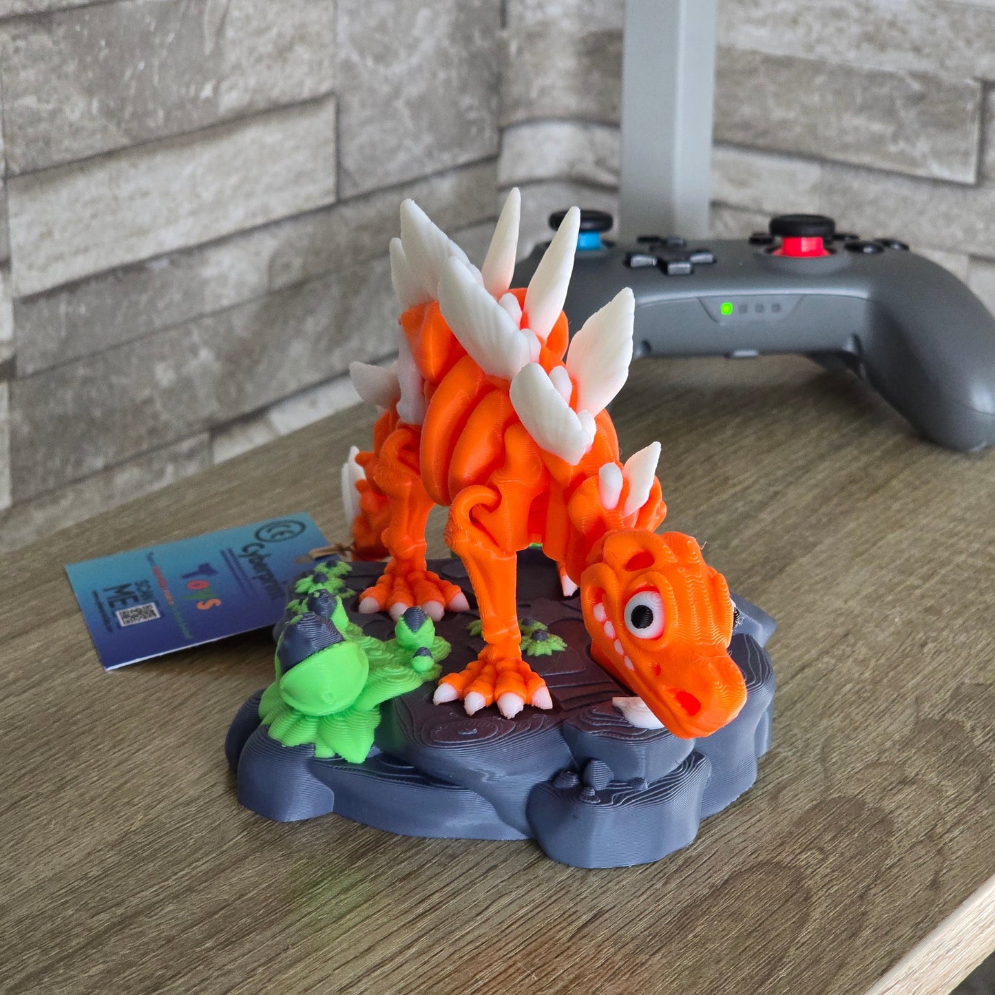 Articulated Stegosaurus Dinosaur