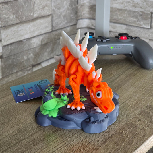 Articulated Stegosaurus Dinosaur