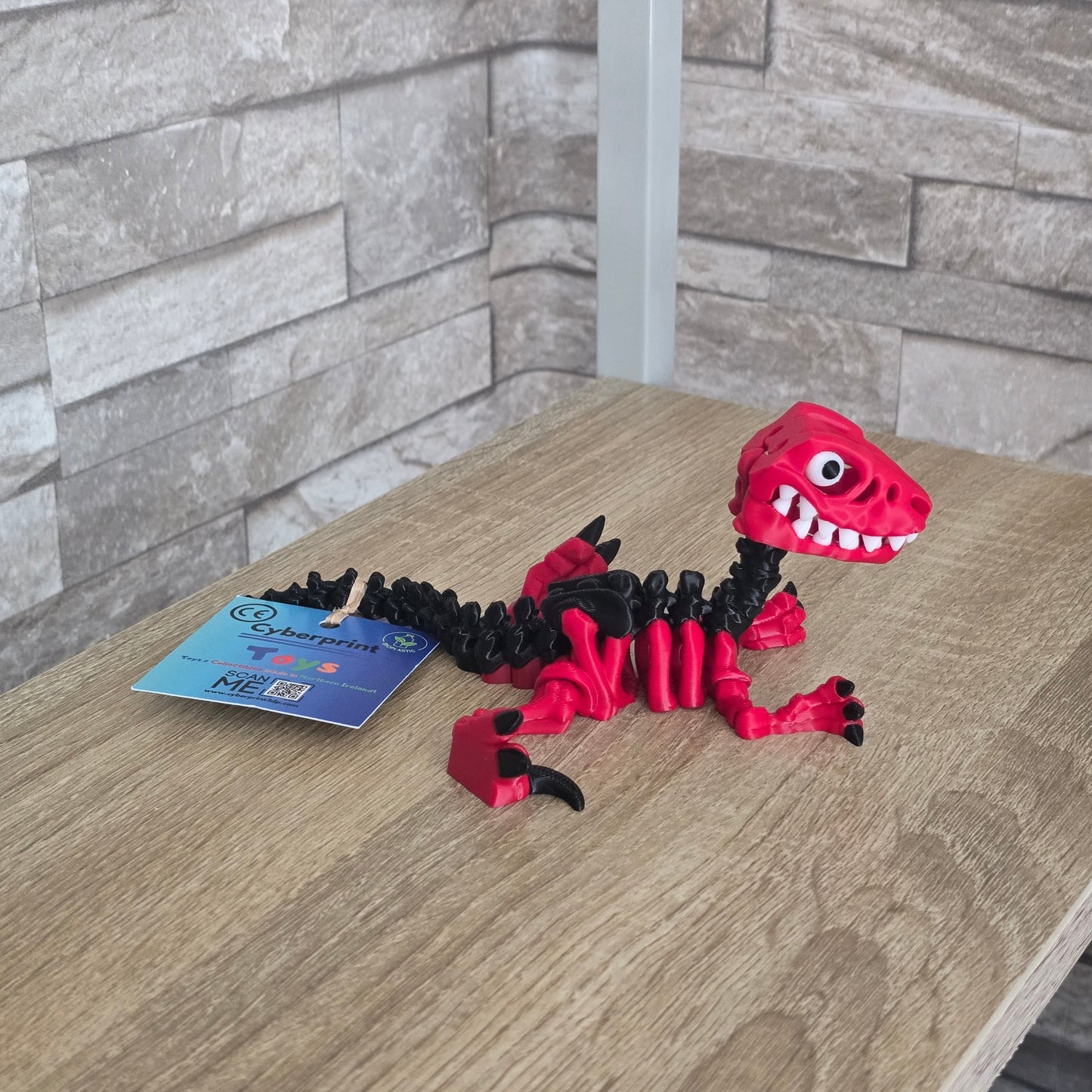 Articulated Raptor Dinosaur