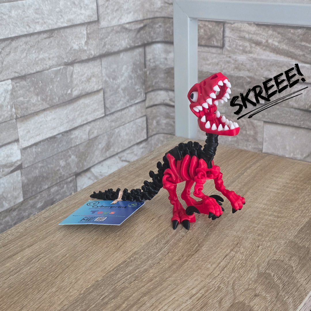 Articulated Raptor Dinosaur