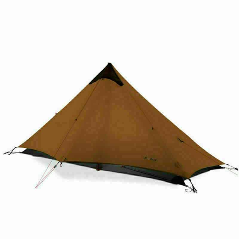3F UL Gear Lanshan 1 3 Season Tent - Khaki (T Zip)