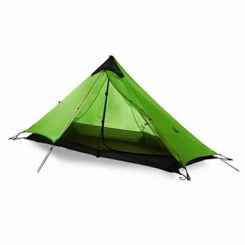 3F UL Gear Lanshan 1  - 4 Season Tent (Green, T Zip)