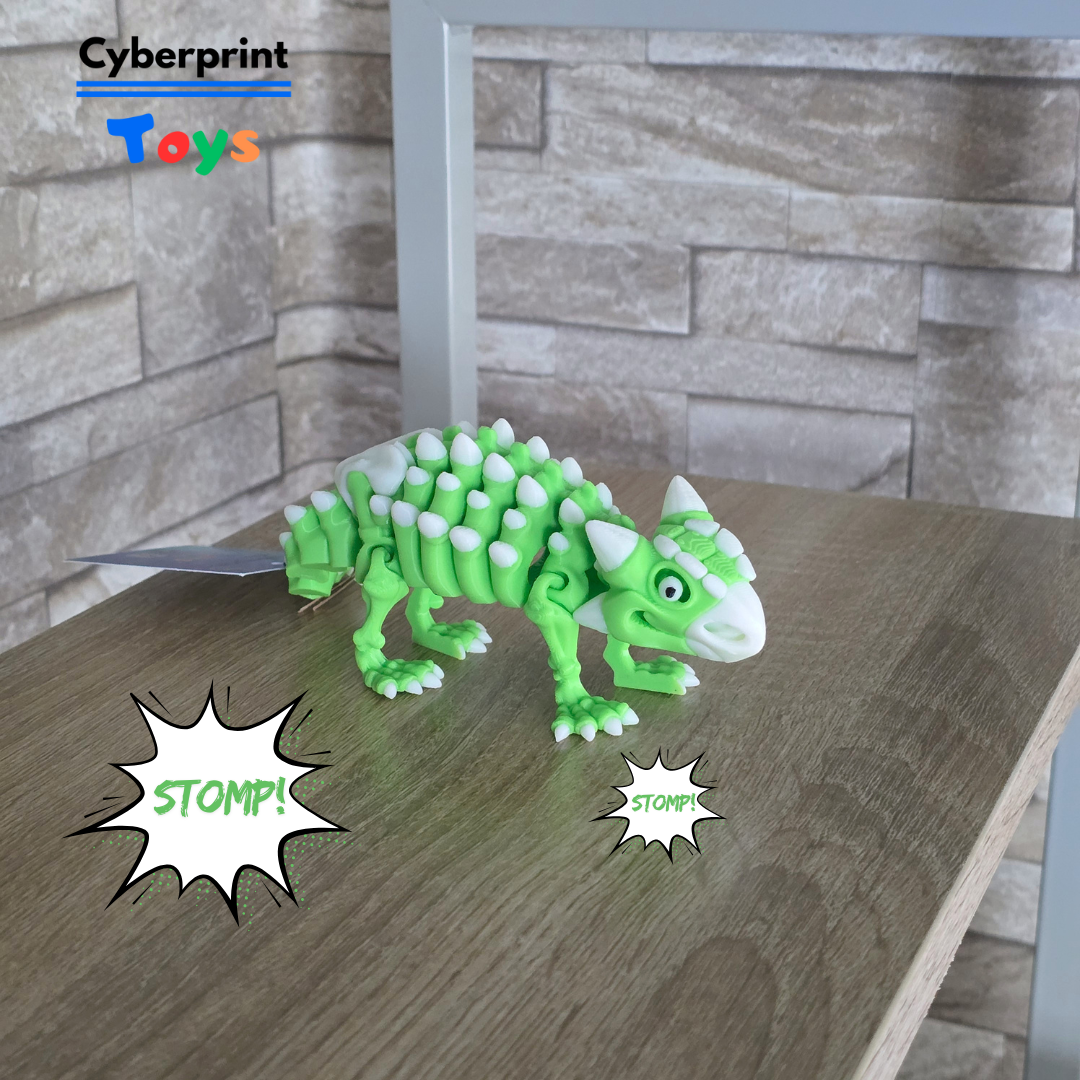 Articulated Anklyosaurus Dinosaur