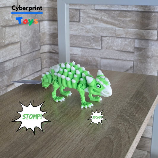 Articulated Anklyosaurus Dinosaur