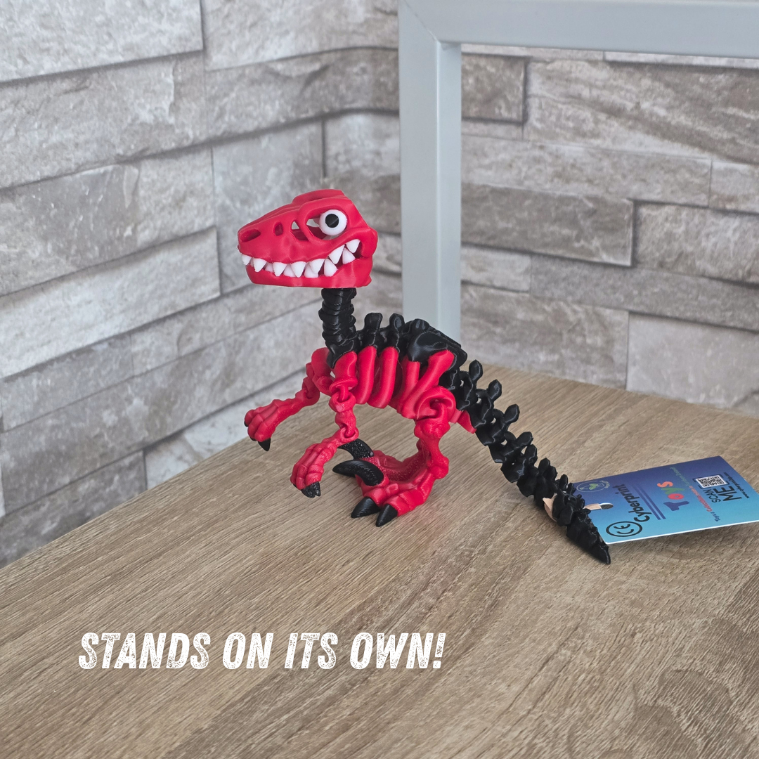 Articulated Raptor Dinosaur