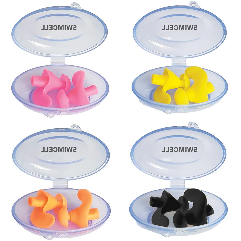 Waterproof Earplugs for Swimming. Adult Size.