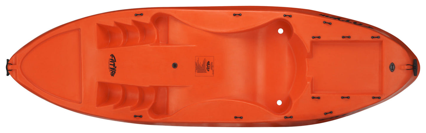 Surf Solo Kayak | Plastic Neutral | Orange | Agile & Fun