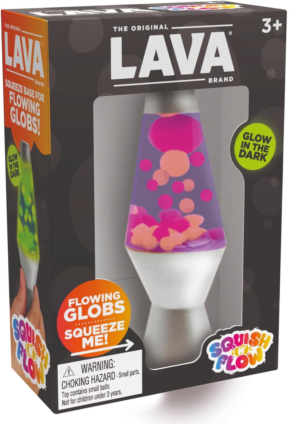 Lava Squish N Flow - Glow In The Dark Lava Lamp Effect